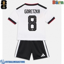 Fotballdrakt Barn Tyskland Leon Goretzka #8 Hjemmedraktsett VM 2026 Kortermet (+ Korte bukser)